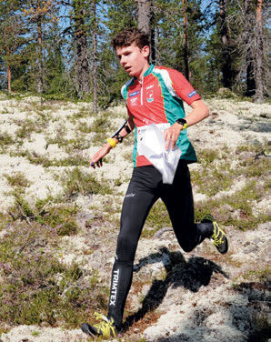 STRÅLENDE DEBUT: Simen Gløgård Stensrud fra Nittedal debuterte i Hovedløpet med gull på begge distanser.