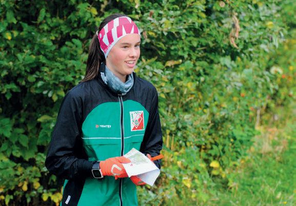  TRIVES: Martine Skjelsvik legger ikke skjul på at hun trives på NTG hjemme på Lillehammer.