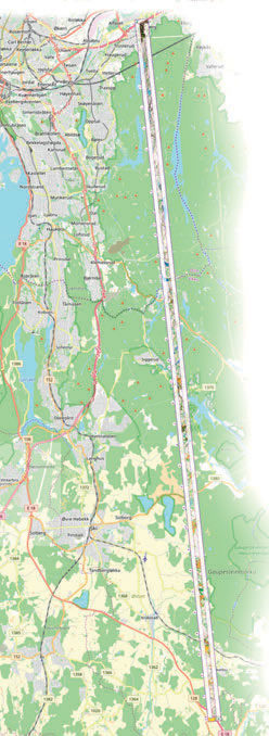 RUTA: Her er strekket fra Lindeberg i Oslo til Elvestad i Hobøl.