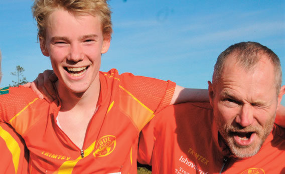 I FARENS FOTSPOR: Gjermund Urset har vunnet langdistansen i NNM 14 ganger. I Sørreisa vant sønnen Hans sitt første gull i seniorklassen – som 17-åring. ARKIVBILDE